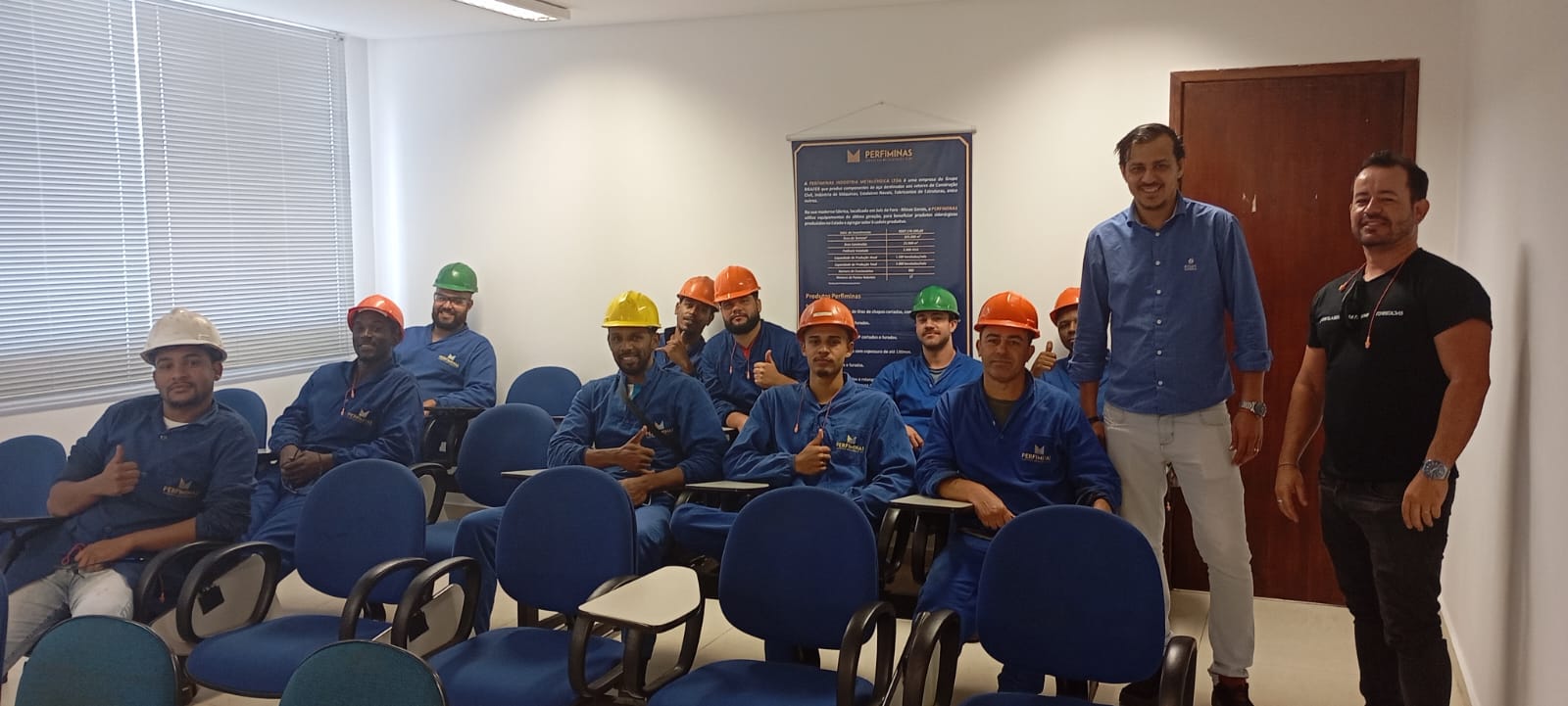 Fort Equipamentos - Capacitación técnica en corte por Plasma en Perfiminas – Juiz de Fora/MG