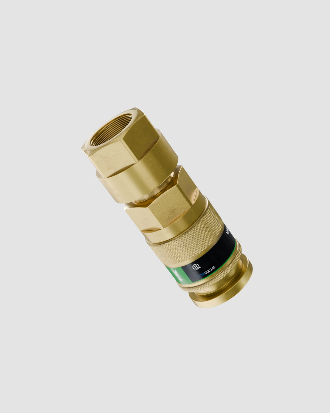 Fort Equipamentos - VÁLVULA DE CONEXIÓN RÁPIDA PARA GASES