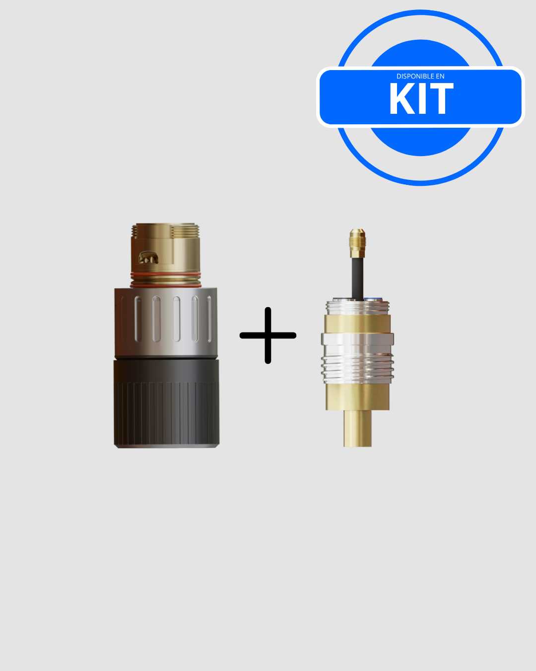 Fort Equipamentos - KIT CUERPO PRINCIPAL DE LA ANTORCHA (FHD+) + RECEPTÁCULO