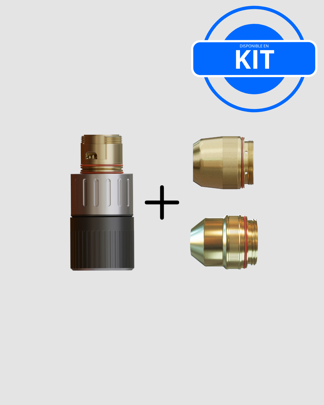 Fort Equipamentos - KIT CUERPO PRINCIPAL DE LA ANTORCHA (FHD+) + TAPA EXTERNA