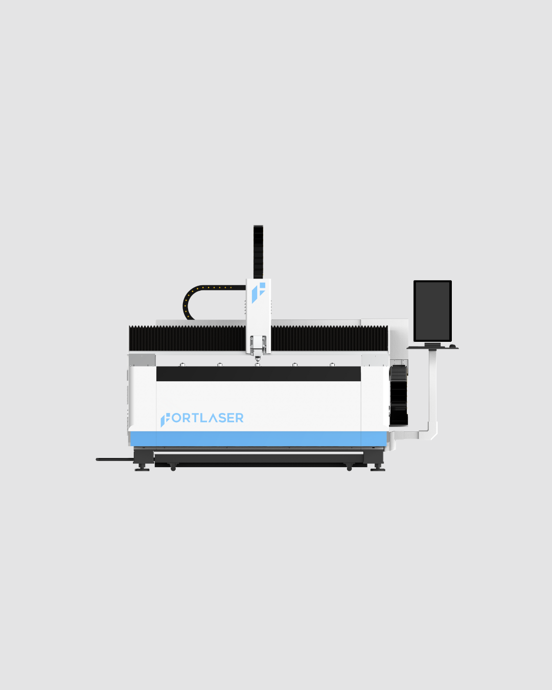 Fort Equipamentos - MÁQUINA DE CORTE LÁSER DE MESA ABIERTA PARA LÁMINA METÁLICA