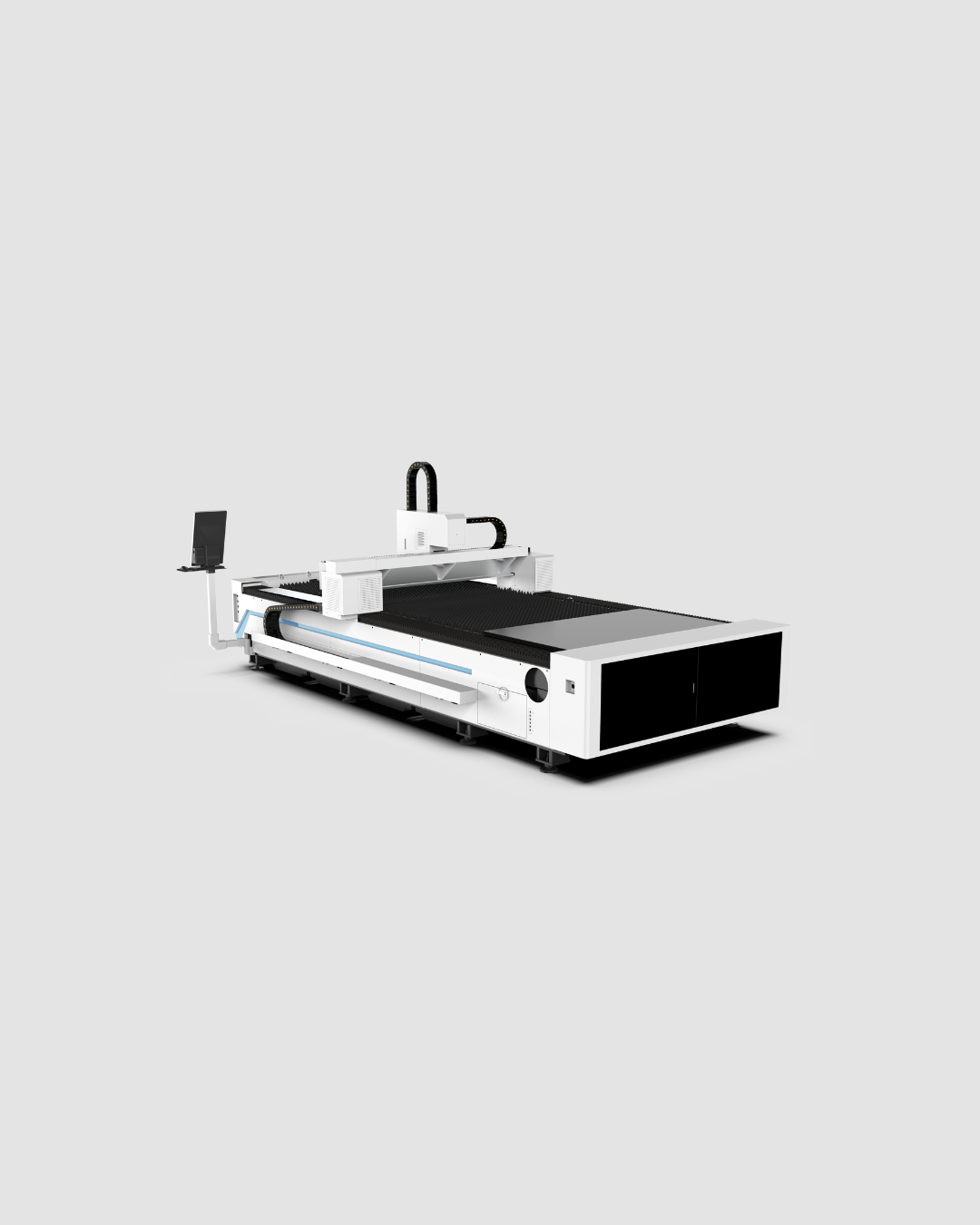 Fort Equipamentos - MÁQUINA DE CORTE LÁSER DE MESA ABIERTA PARA LÁMINA METÁLICA