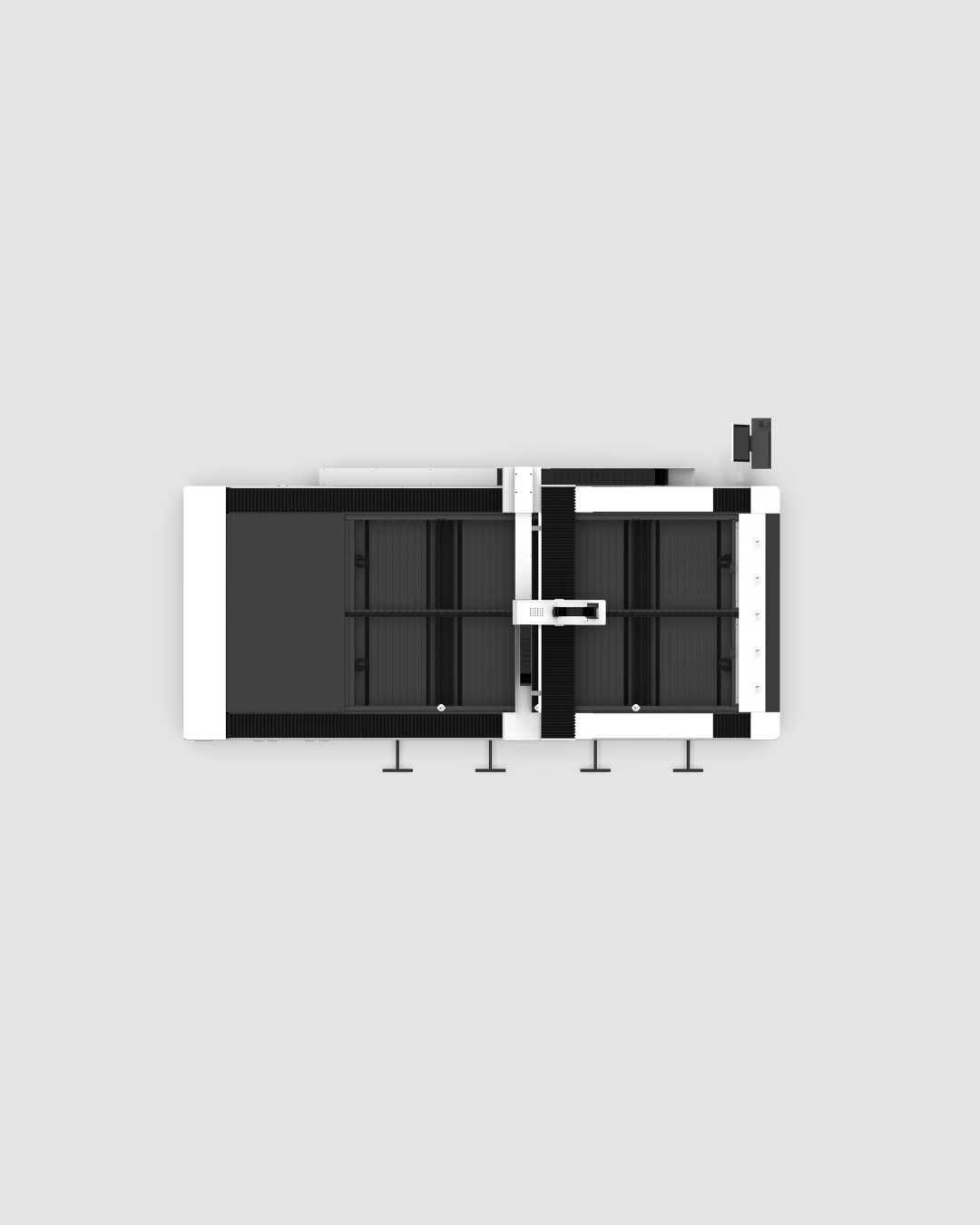 Fort Equipamentos - MÁQUINA DE CORTE LÁSER DE MESA ABIERTA PARA LÁMINA METÁLICA