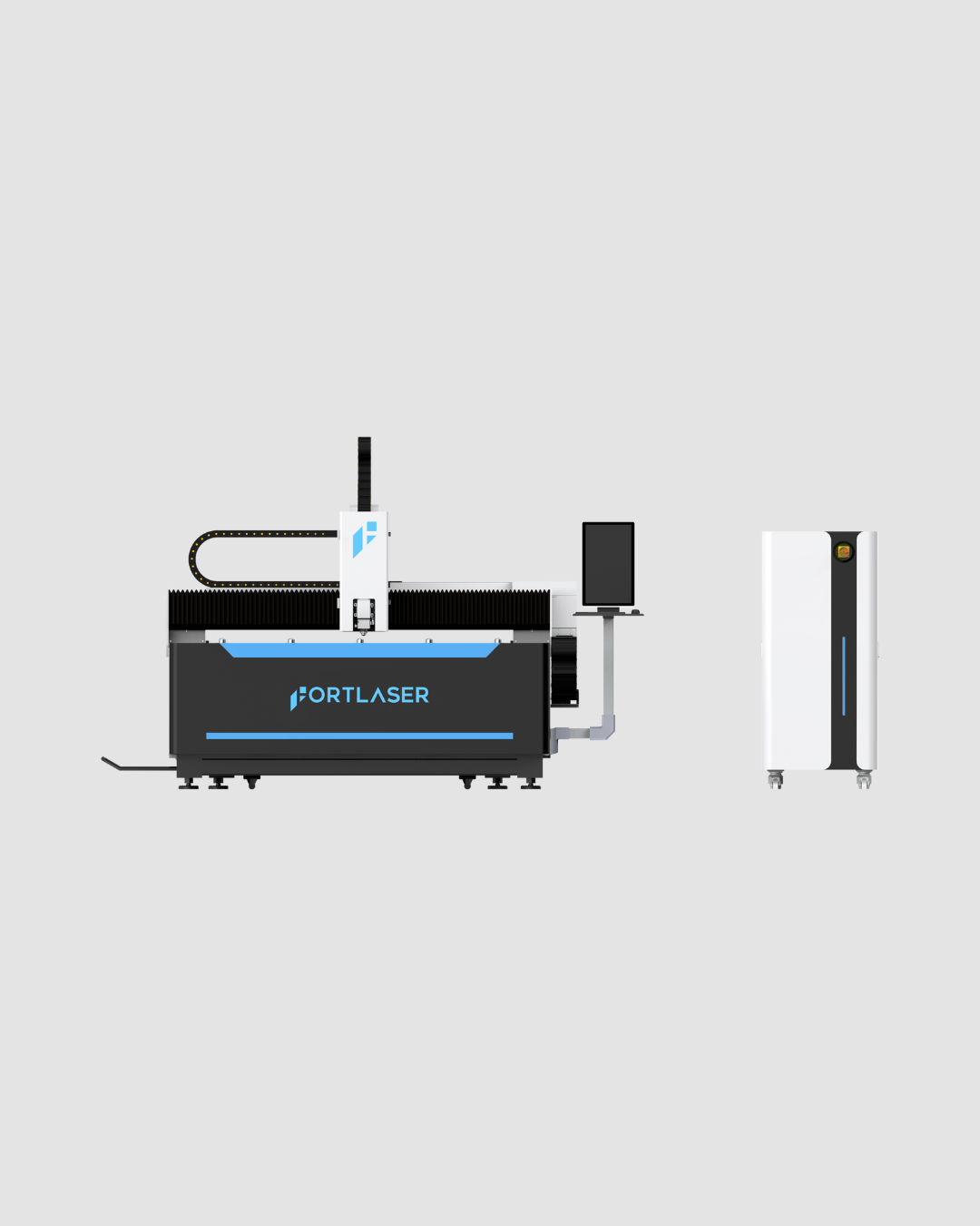 Fort Equipamentos - MÁQUINA DE CORTE A LASER TUBO E CHAPA COMBINADA (HÍBRIDA)