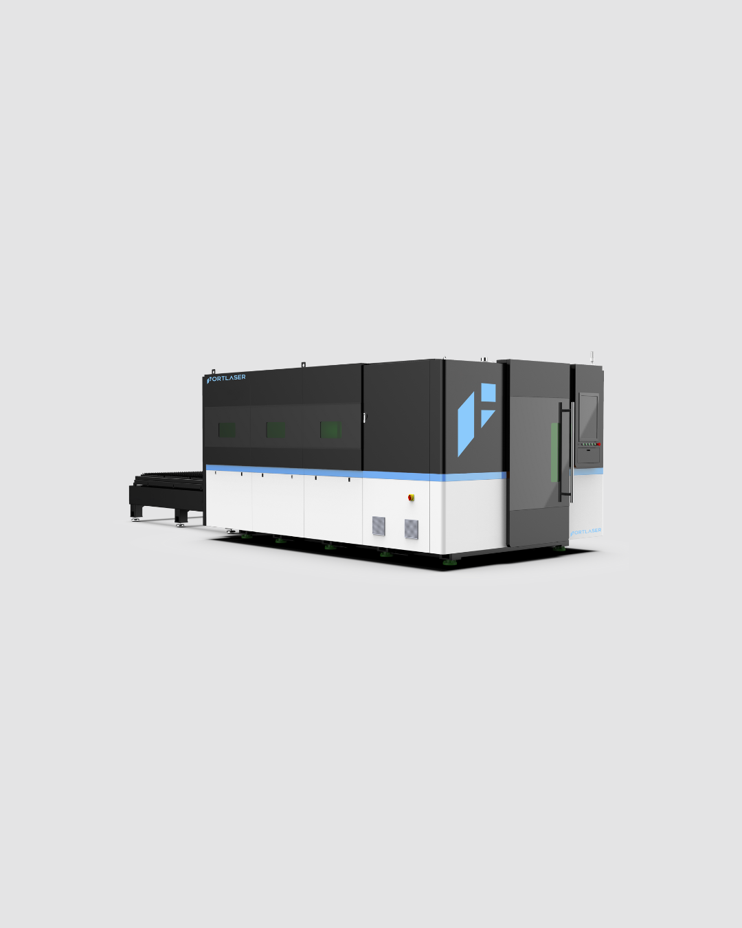 Fort Equipamentos - MÁQUINA DE CORTE LÁSER DE MESA CERRADA PARA LÁMINA METÁLICA