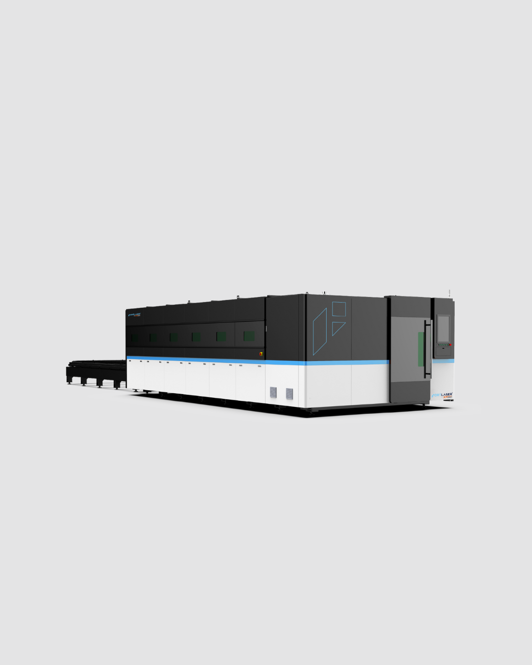 Fort Equipamentos - MÁQUINA DE CORTE LÁSER DE MESA CERRADA PARA LÁMINA METÁLICA