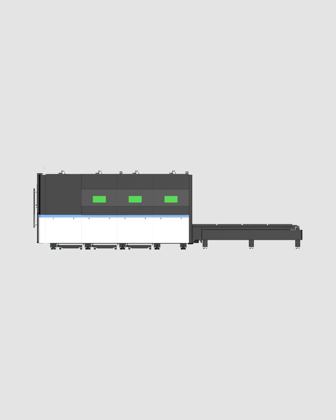 Fort Equipamentos - MÁQUINA DE CORTE LÁSER DE MESA CERRADA PARA LÁMINA METÁLICA